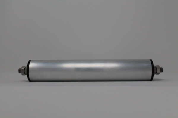 Tragrolle aus Aluminium mit Außengewinde 50mmx1,5mm