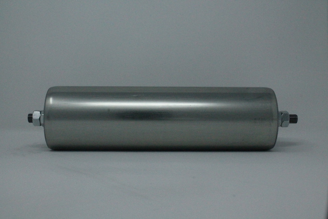 Tragrolle aus Stahl mit Außengewinde 80mmx2,0mm