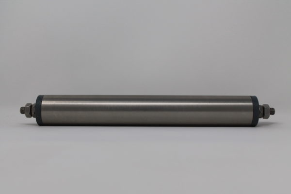 Tragrolle aus Edelstahl mit Außengewinde 40mmx1,5mm