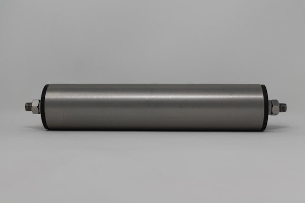 Tragrolle aus Edelstahl mit Außengewinde 60,3mmx2,0mm