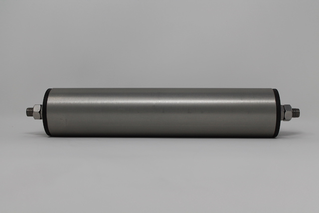 Tragrolle aus Edelstahl mit Außengewinde 60,3mmx2,0mm