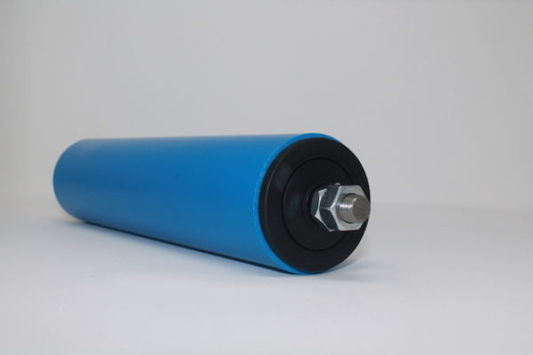 Tragrolle aus Kunststoff mit Außengewinde, rostfrei 63mmx3,0mm