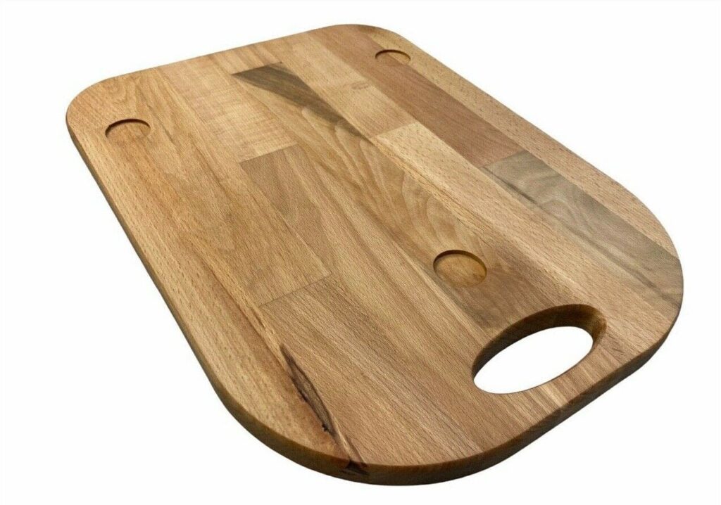 Mundor Tischplatten Gleitbrett BUCHE massiv Gleiter Slider für den Thermomix TM5 TM6