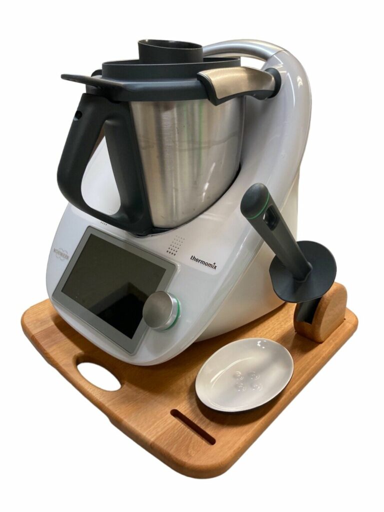 Müller Fördertechnik Müller Fördertechnik Gleitbrett Buche Slider für den Thermomix TM5 TM6 Schale